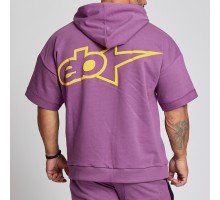 Short-sleeve hoodie Evolution Body Purple 2609PURPLE