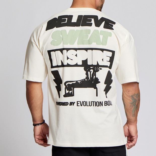 Evolution Body Κοντομάνικη μπλούζα "Powered by"