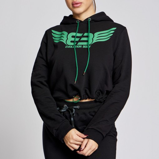 Hoodie Evolution Body Black 2571BLACK