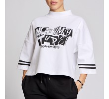 Short-sleeved blouse Evolution Body White 2619WHITE