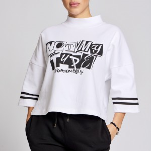 Short-sleeved blouse Evolution Body White 2619WHITE