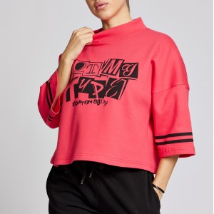 Short-sleeved blouse Evolution Body Fuchsia 2619FUCHSIA