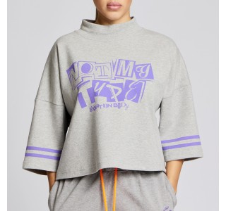 Κοντομάνικη μπλούζα Evolution Body Γκρι 2619GREY