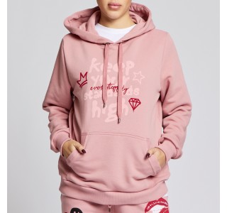 Φούτερ Evolution Body Ροζ 2585OLD-ROSE