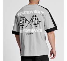 Short sleeve sweatshirt Evolution Body Grey 2649GREY