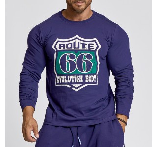 Evolution Body Mακρυμάνικη Μπλούζα "Route 66"