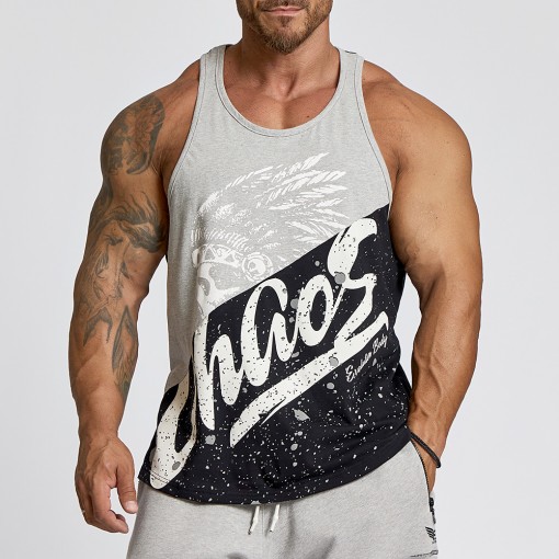 Stringer Tank Top Evolution Body Grey-Black 2658GREY-BLACK