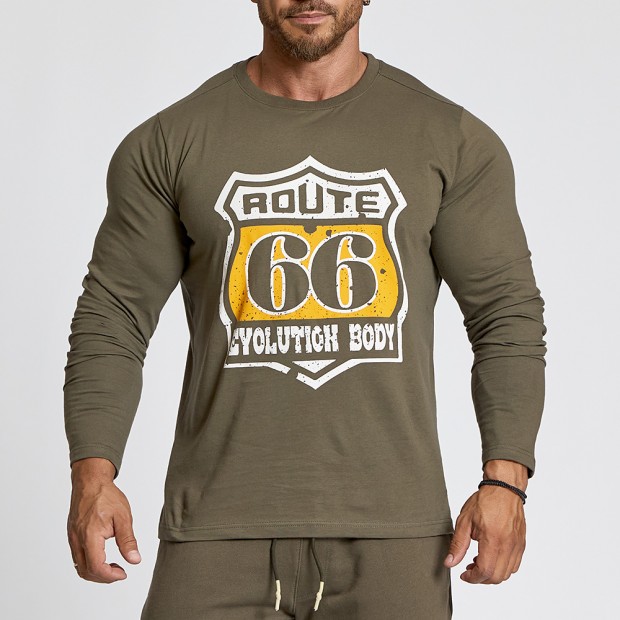 Evolution Body Mακρυμάνικη Μπλούζα "Route 66"