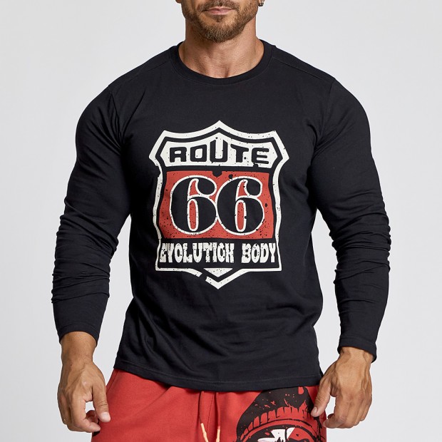 Evolution Body Mακρυμάνικη Μπλούζα "Route 66"