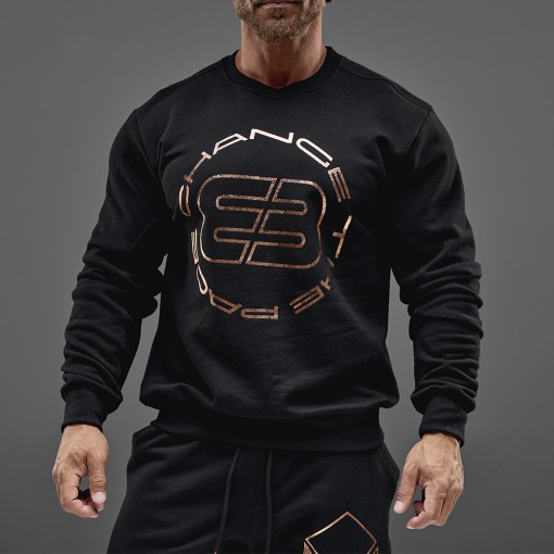 Sweatshirt Evolution Body Black-Copper 2683BLACK-COPPER