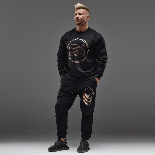 Sweatpants Evolution Body Black-Copper 2679BLACK-COPPER