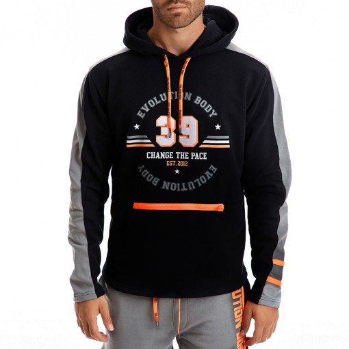 Hoodie Evolution Body Black 2294B