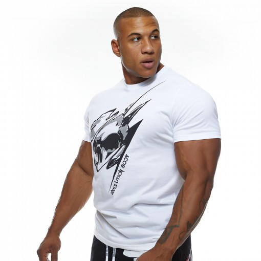 T-shirt Evolution Body White 2462WHITE-BLACK
