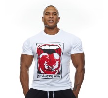 T-shirt Evolution Body White 2461WHITE-R