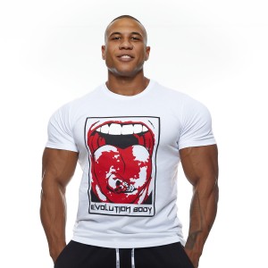 T-shirt Evolution Body White 2461WHITE-R
