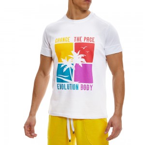 T-shirt Evolution Body White 2339B