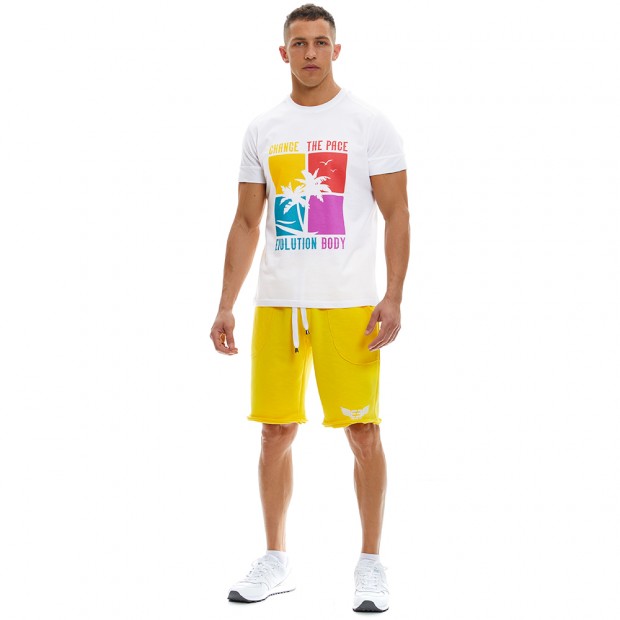 T-shirt Evolution Body Λευκό 2339Β