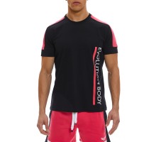 T-shirt Evolution Body Μαύρο 2369BL-FU