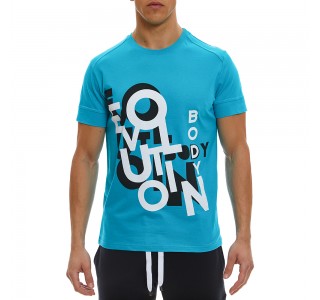 T-shirt Evolution Body Τιρκουάζ 2338TURQ