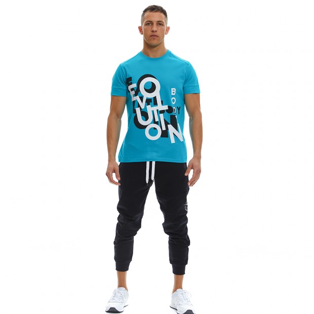 T-shirt Evolution Body Τιρκουάζ 2338TURQ
