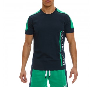 T-Shirt Evolution Body Μπλε 2369BLUE