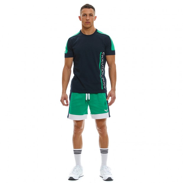 T-Shirt Evolution Body Μπλε 2369BLUE