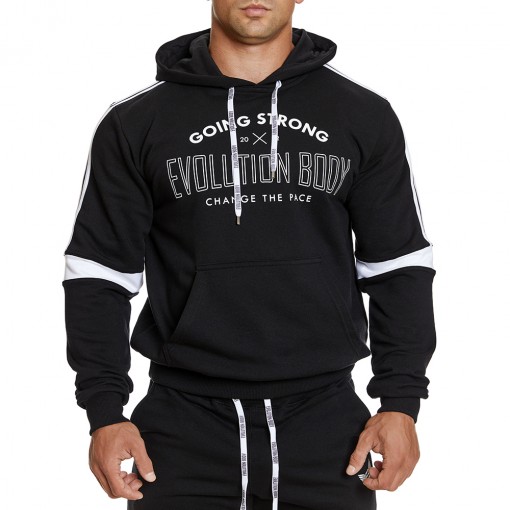 Hoodie Evolution Body Black 2372