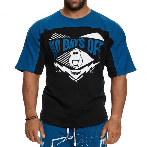 Short sleeve sweatshirt Evolution Body Petrol 2393PETROL