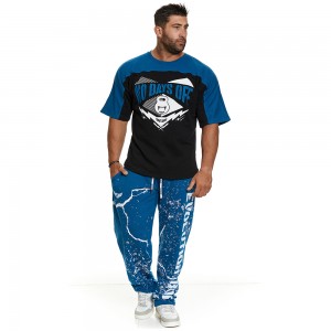 Short sleeve sweatshirt Evolution Body Petrol 2393PETROL