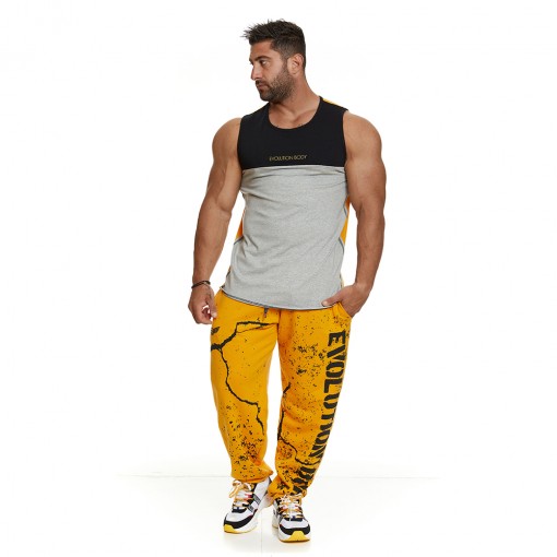Sleeveless Tank top Evolution Body Yellow 2389YELLOW