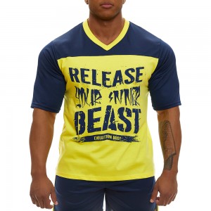 Short sleeve sweatshirt Evolution Body Blue 2360BLUE
