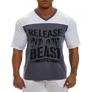 Short sleeve sweatshirt Evolution Body White 2360WHITE
