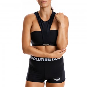 EVO-FIT Αθλητικό Μπουστάκι Evolution Body Μαύρο 2315B