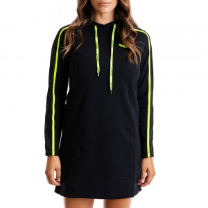 Sports Mini Dress Evolution Body Black 2327LI