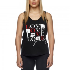 Tank Top Evolution Body Μαύρο 2414BLACK