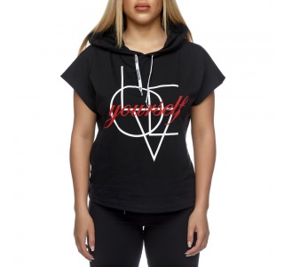 T-shirt Evolution Body Μαύρο 2415BLACK