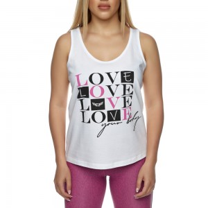 Tank Top Evolution Body Λευκό 2414WHITE