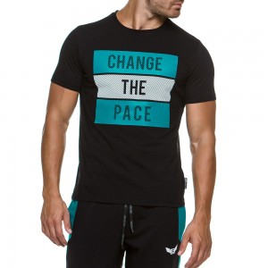 T-shirt Evolution Body Black 2168