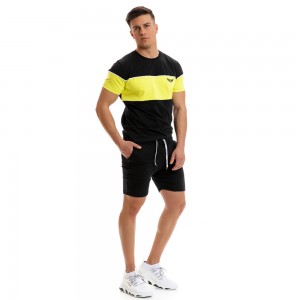 T-shirt Evolution Body Μαύρο 2259black