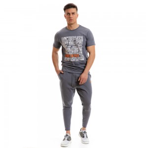 T-shirt Evolution Body Γκρι 2267grey