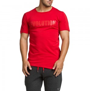 T-shirt Evolution Body Κόκκινο 2064red