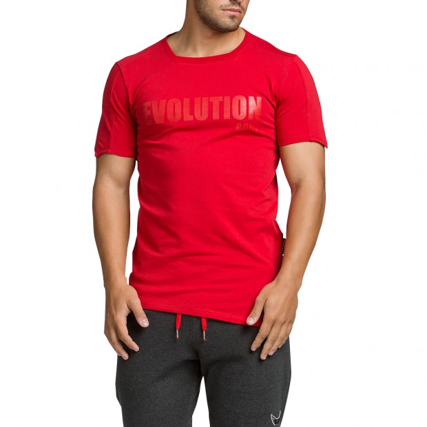 T-shirt Evolution Body Κόκκινο 2064RED