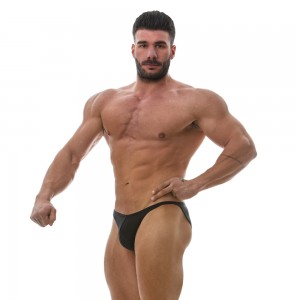 Bodybuilding Posing Trunk Evolution Body Black 7013