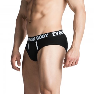 Athletic Underwear Evolution Body Black 7009