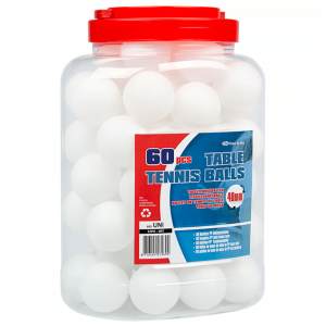 Μπαλάκια Ping Pong Λευκά (60 τεμάχια) 61PK