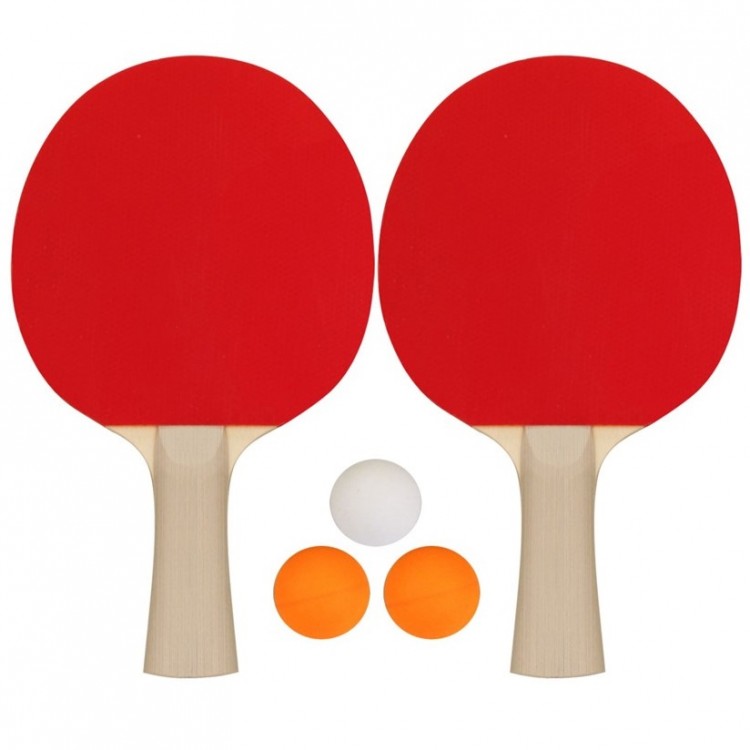Σετ 2 Ρακέτες Ping Pong & 3 Μπαλάκια "Recreational" 61UK