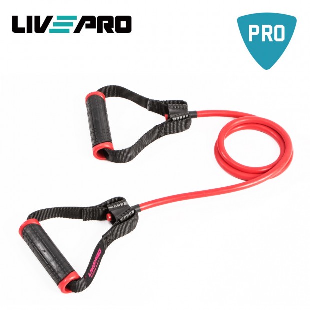 Λάστιχο Αντίστασης με λαβές LivePro (Hard) Β 8405-H