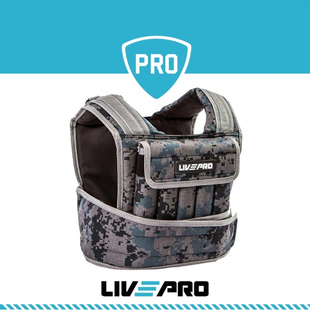 Γιλέκο με βάρος LivePro (10kg) Β-8195