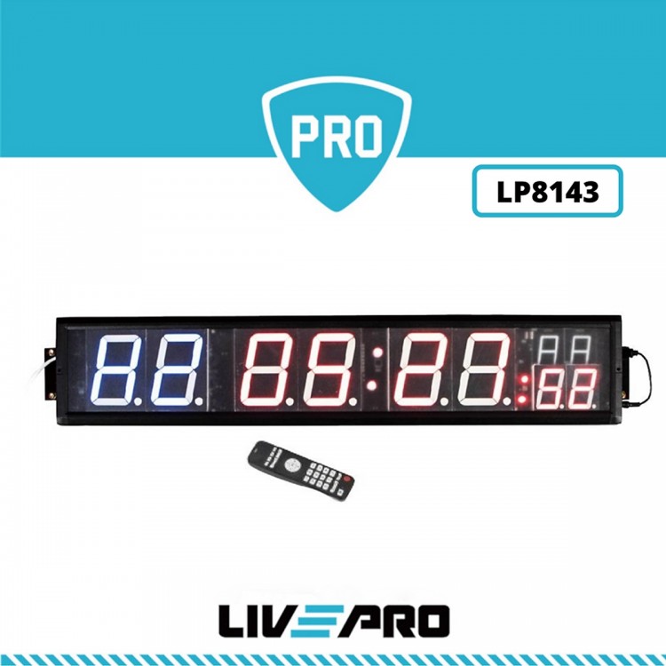 Ψηφιακό Χρονόμετρο LivePro Β-8143-ΒΚ