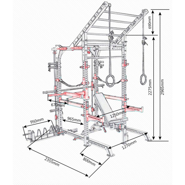 Pegasus® Multi Functional Crossfit (MFC) Λ-544